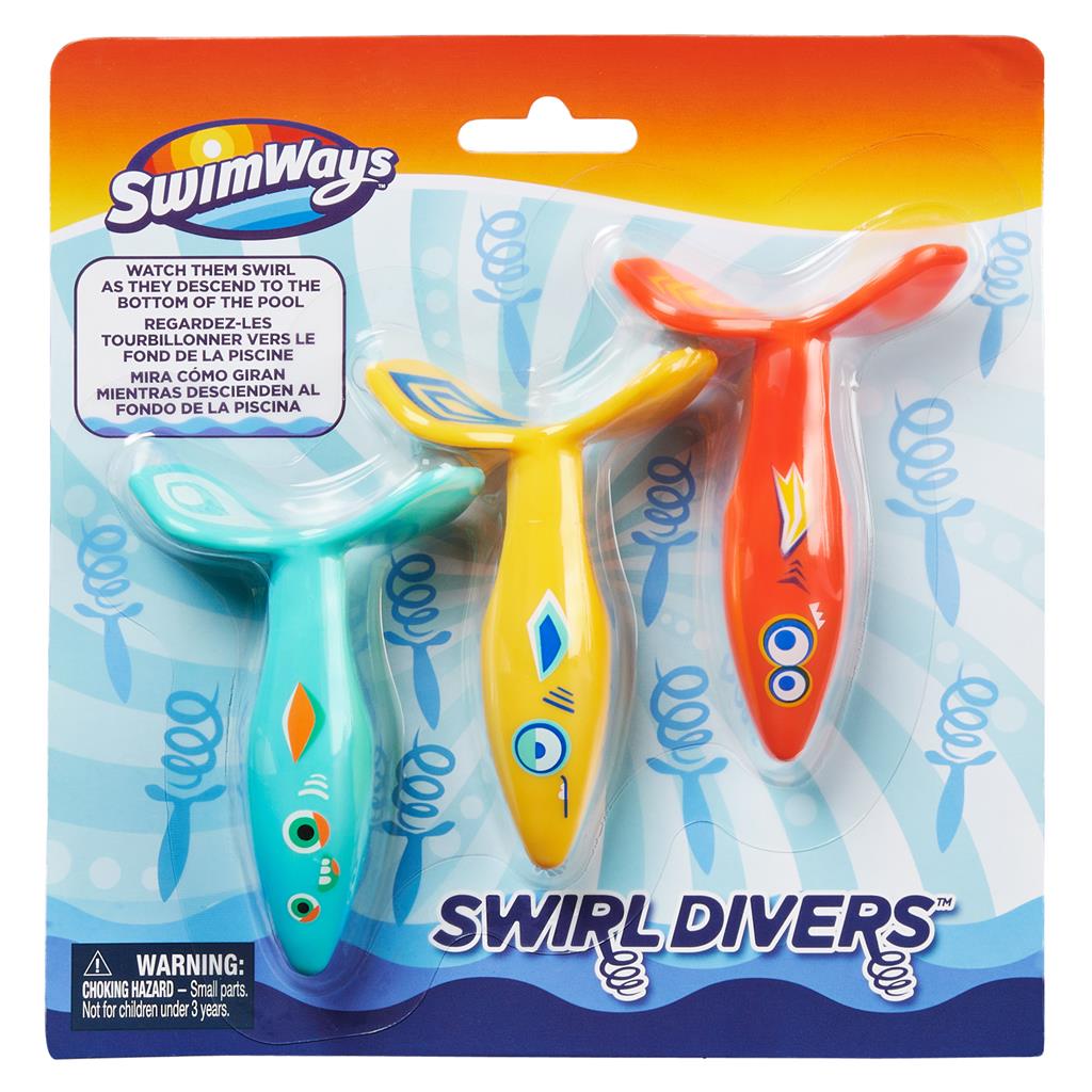 3-Pack Swirl Divers