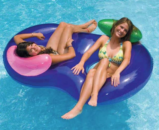 Side by Side Double Ring Lounger