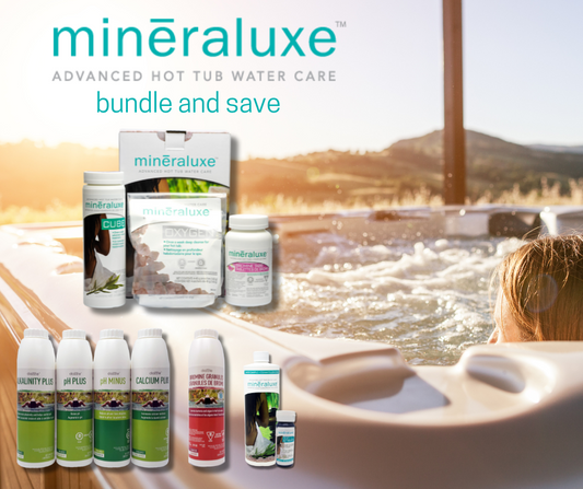 Mineraluxe Hot Tub Water Care Package - Bromine