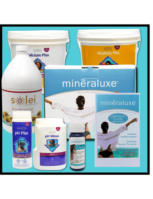 Mineraluxe for NEW Pools Water Care Package