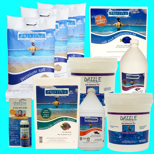 Pristiva Pool Opening Water Care Package