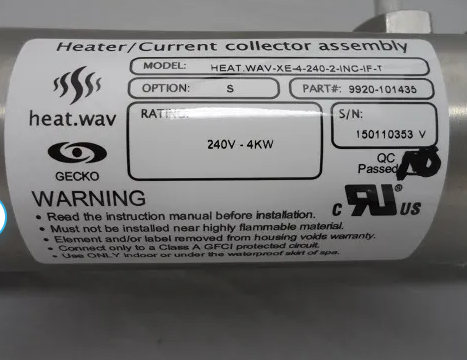 Gecko 4KW XE/YE Heater Manifold