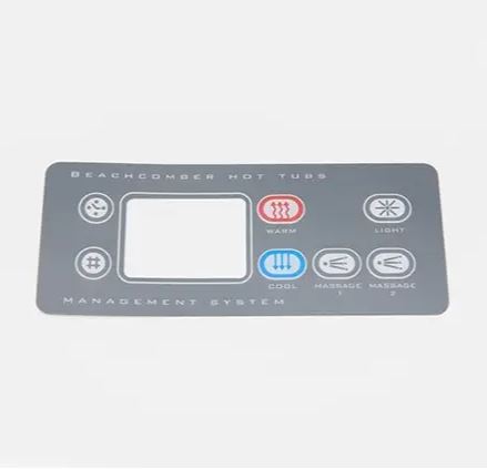 Beachcomber Control Panel Overlay for Digital 3000 (No Turbo)