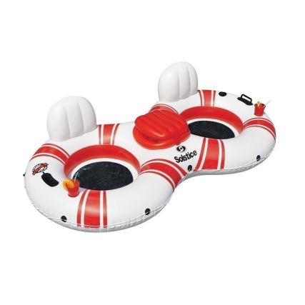 Super Chill Double River Tube with Cooler