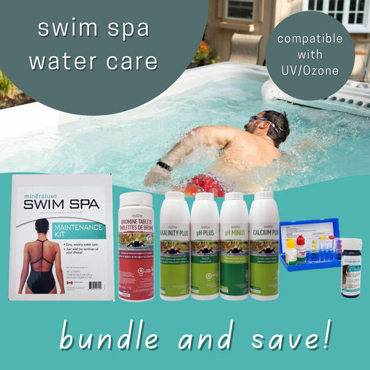 Swim Spa Water Care Bundle - compatible with UV/Ozone