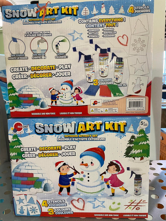 Snow Art Kit