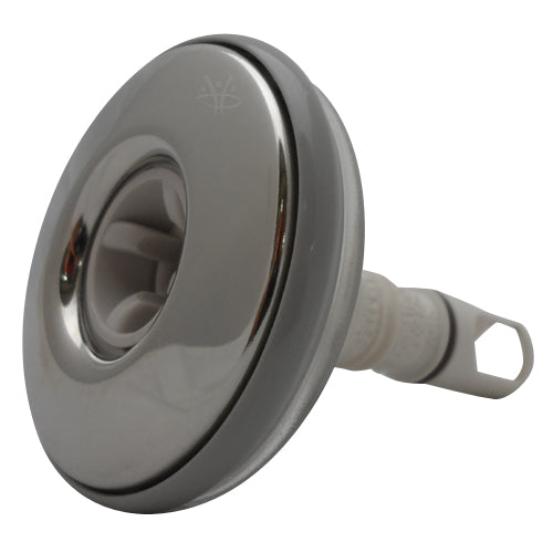 Hydropool Cluster Rifled Jet – Threaded – Stainless Steel Finish