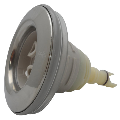 Hydropool Poly Pulsator Jet – Threaded – Stainless Steel Finish