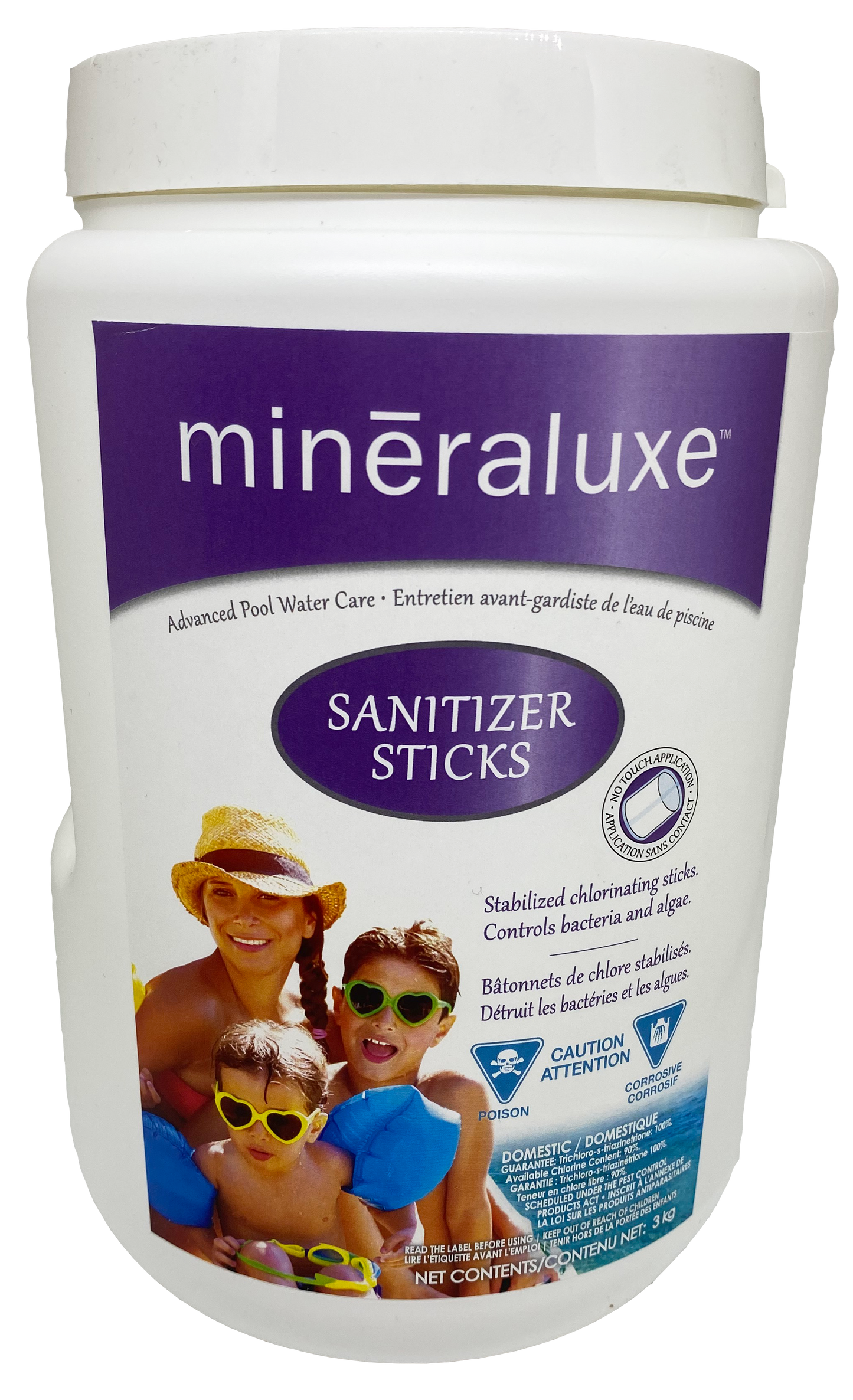 Mineraluxe Sanitizer Sticks for Pools 3kg