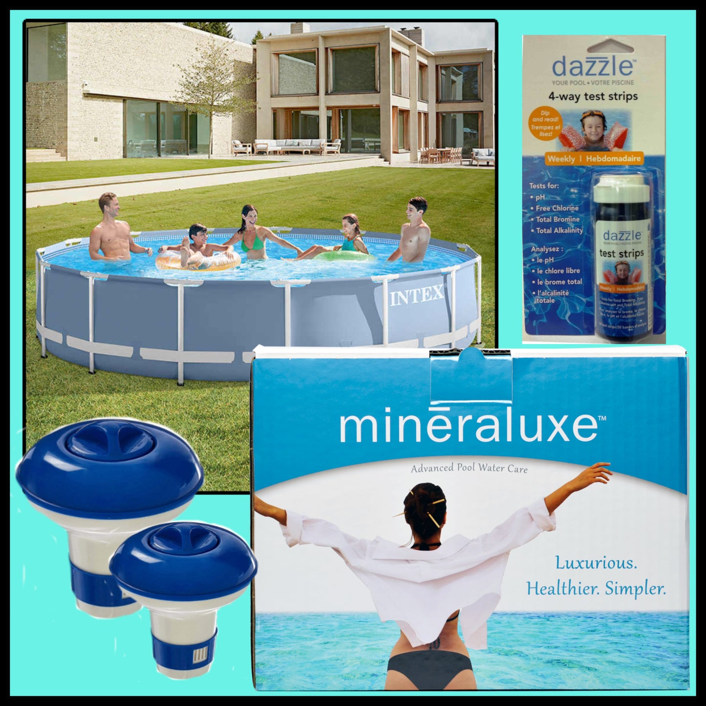 Easy Set Pool Water Care Package