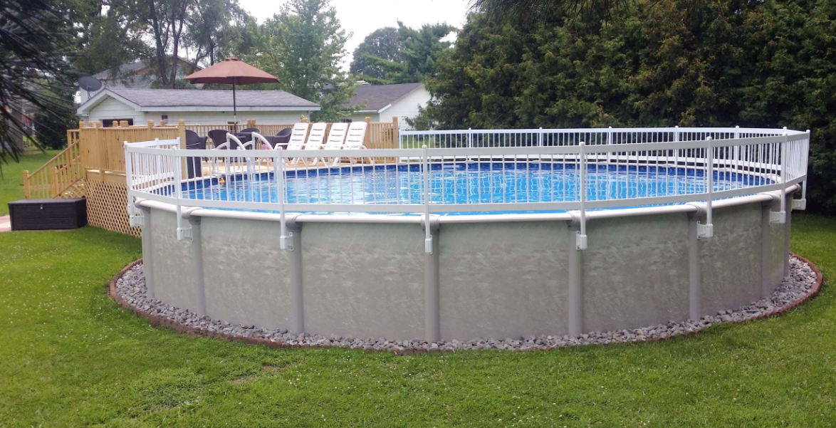 Above Ground Pool-top Fence