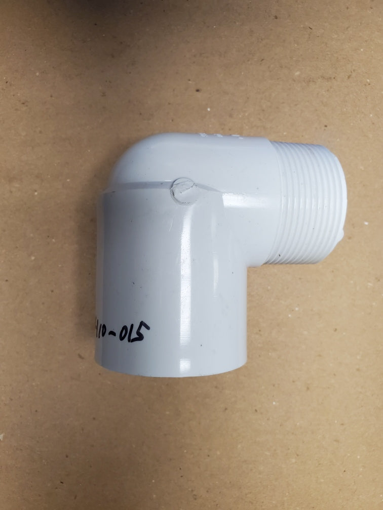 Sch40 Elbow 90 Deg. (1.5" MIPT x 1.5" Slip)