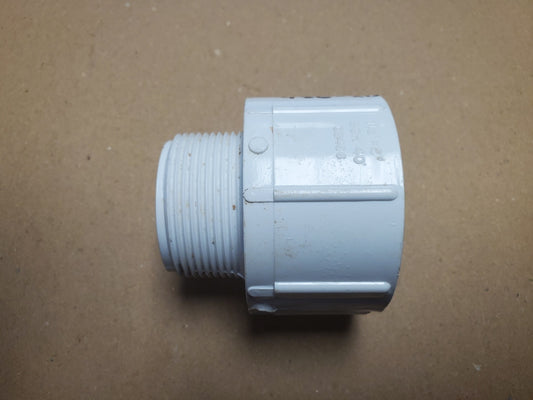 Sch40 Reducing Adapter (2" Slip x 1.5" MIPT)