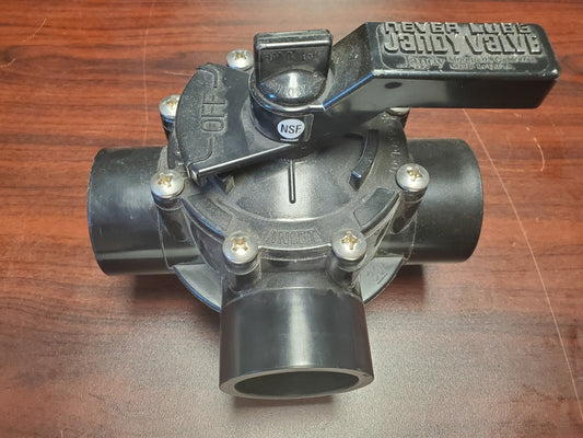 3-Port "Never Lube" Jandy Valve (1.5" - 2")