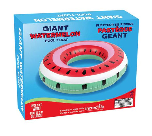 Giant Watermelon Ring Pool Float