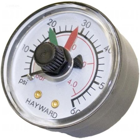 Swimclear Back Mount Pressure Gauge