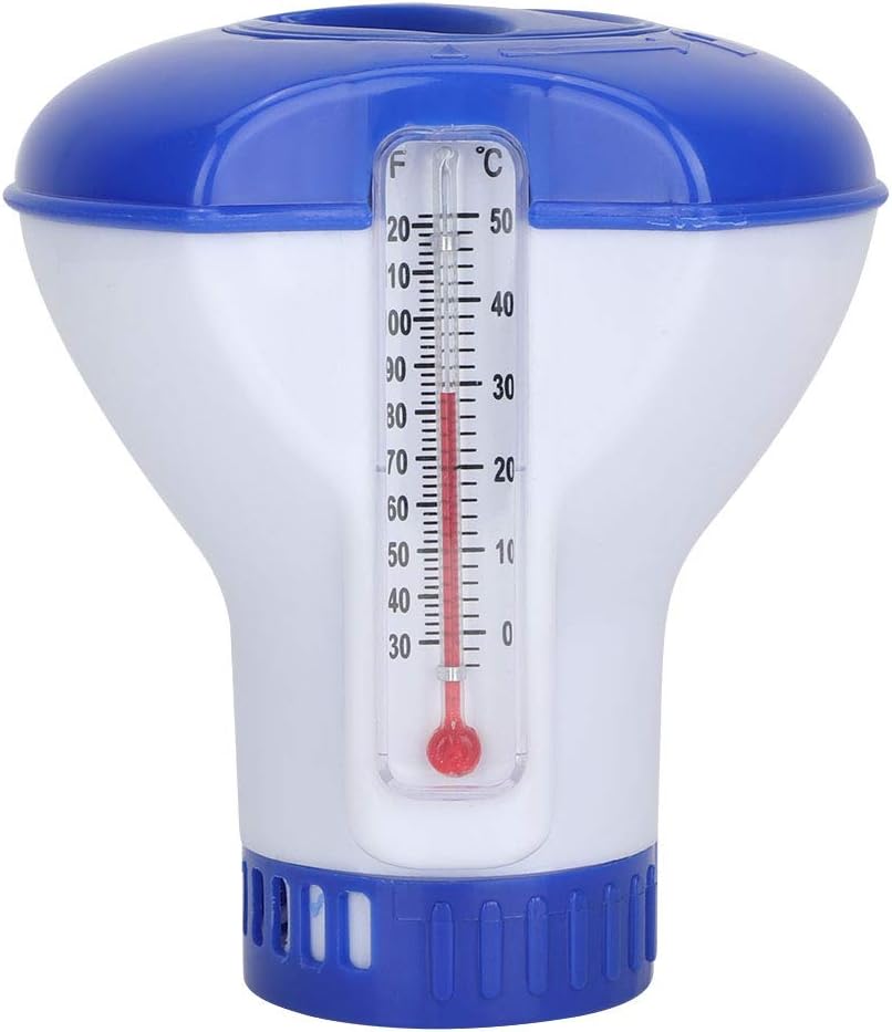 Chlorine Dispenser with Thermometer and Smart Refill Alert