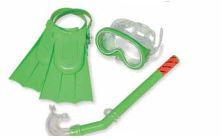 Otter Recreational Mask, Snorkel & Fins