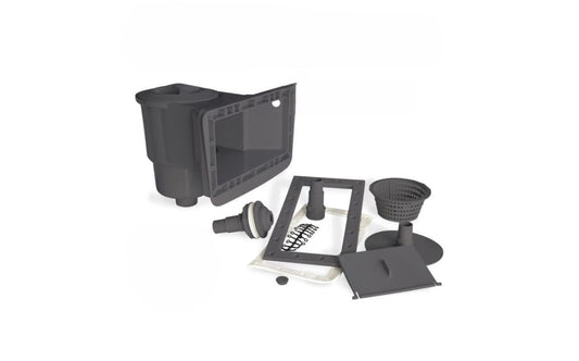 Grey Complete Wide Mouth Skimmer
