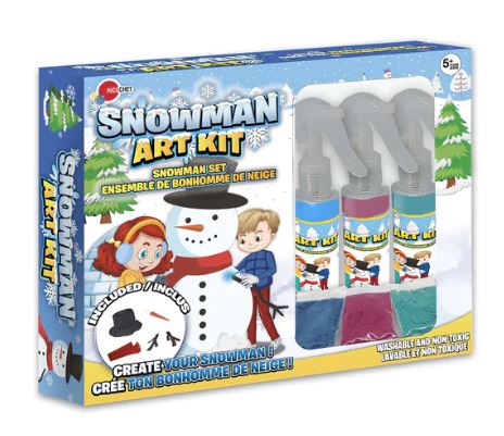Snowman Art Kit