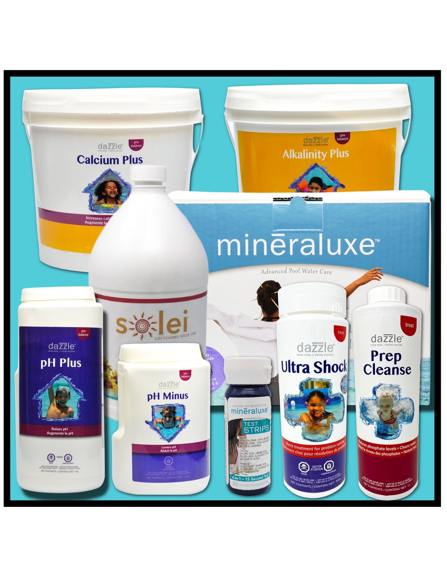 Mineraluxe for Pools Water Care Package