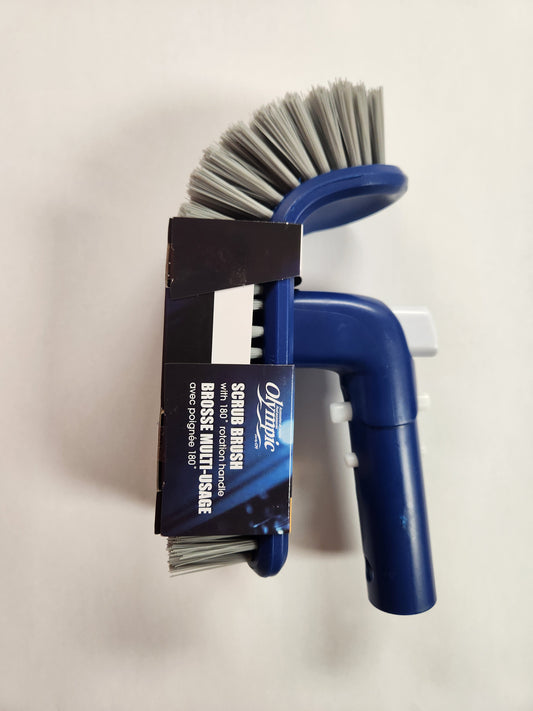 Scrub Brush with 180° Rotating Handle