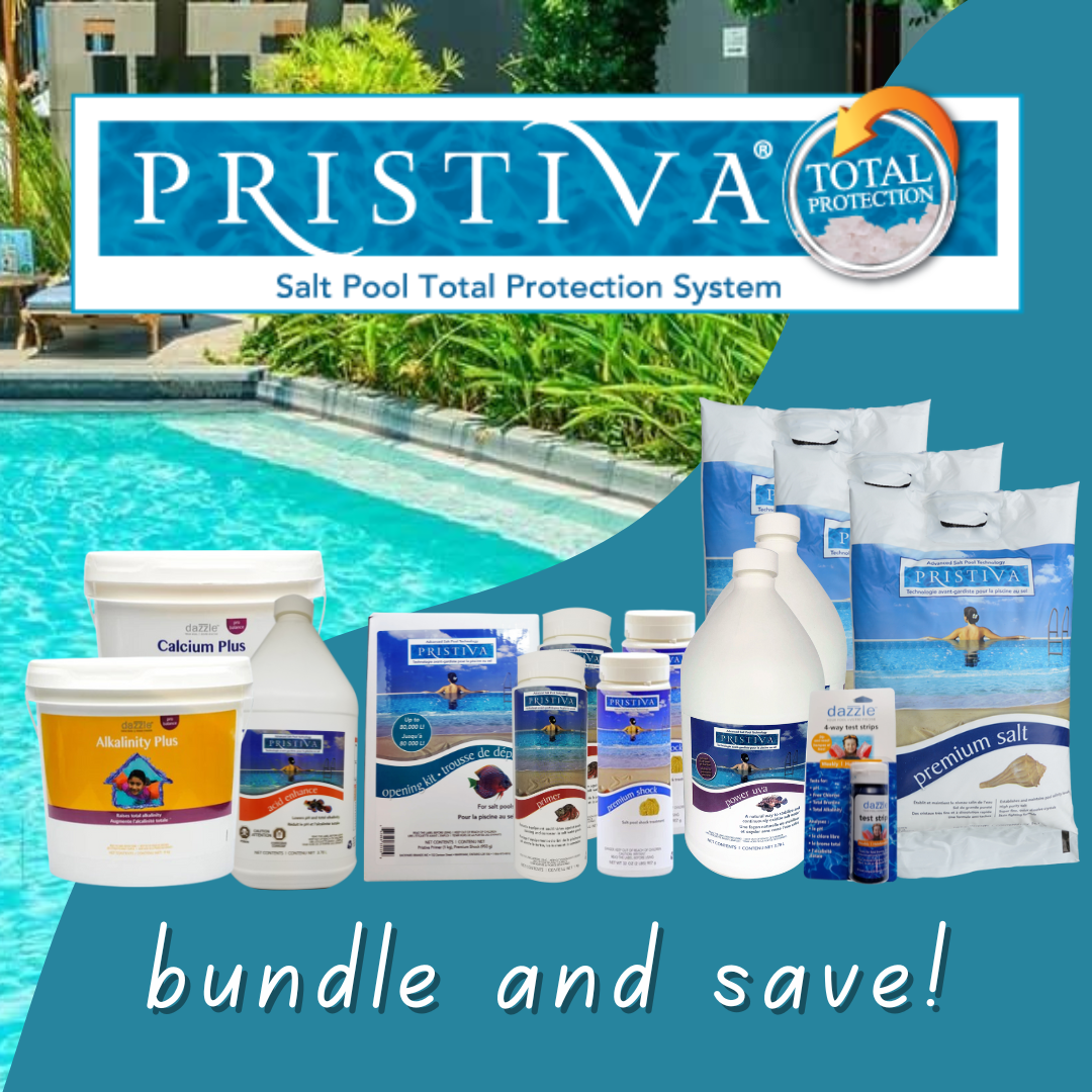 Pristiva Salt Water Pool Care  Bundle