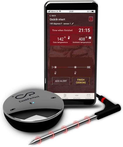 CookPerfect Comfort Wireless Bluetooth Meat Thermometer