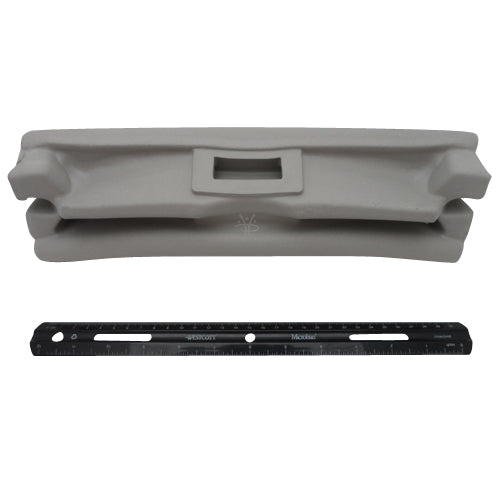 Hydropool Tubular Pillow Warm Grey Holland Home Leisure