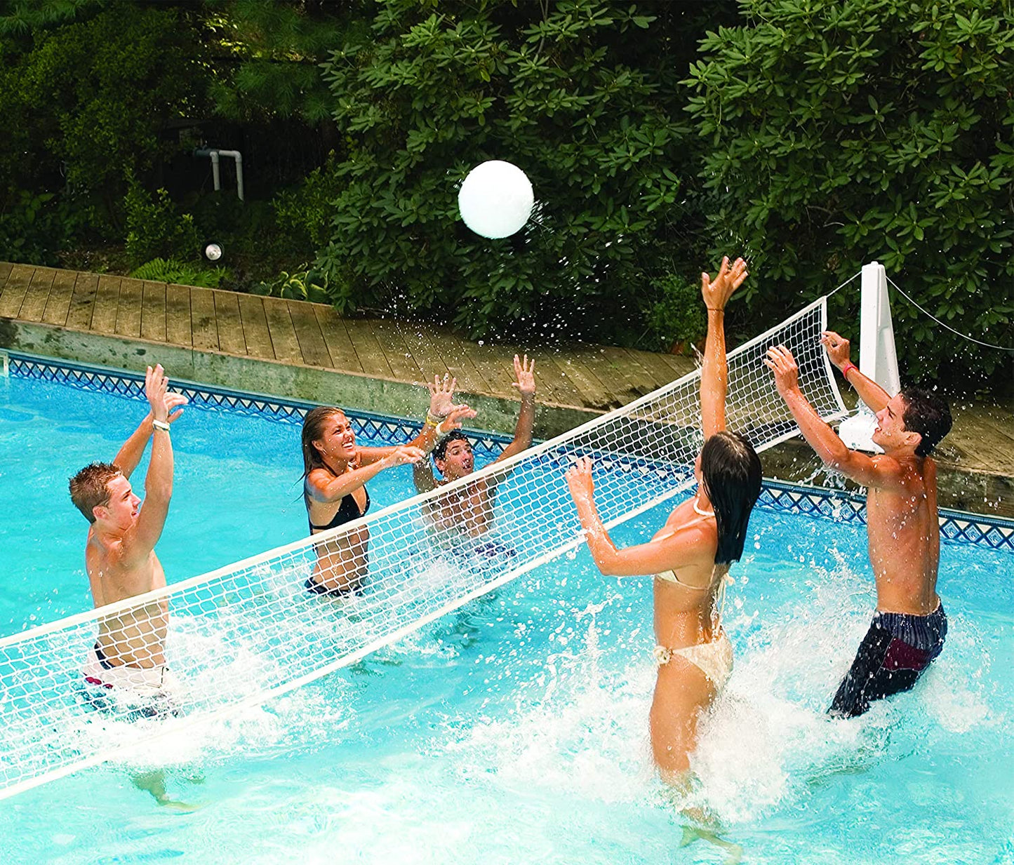 Pool Jam Combo for Inground Pools - Basketball / Volleyball