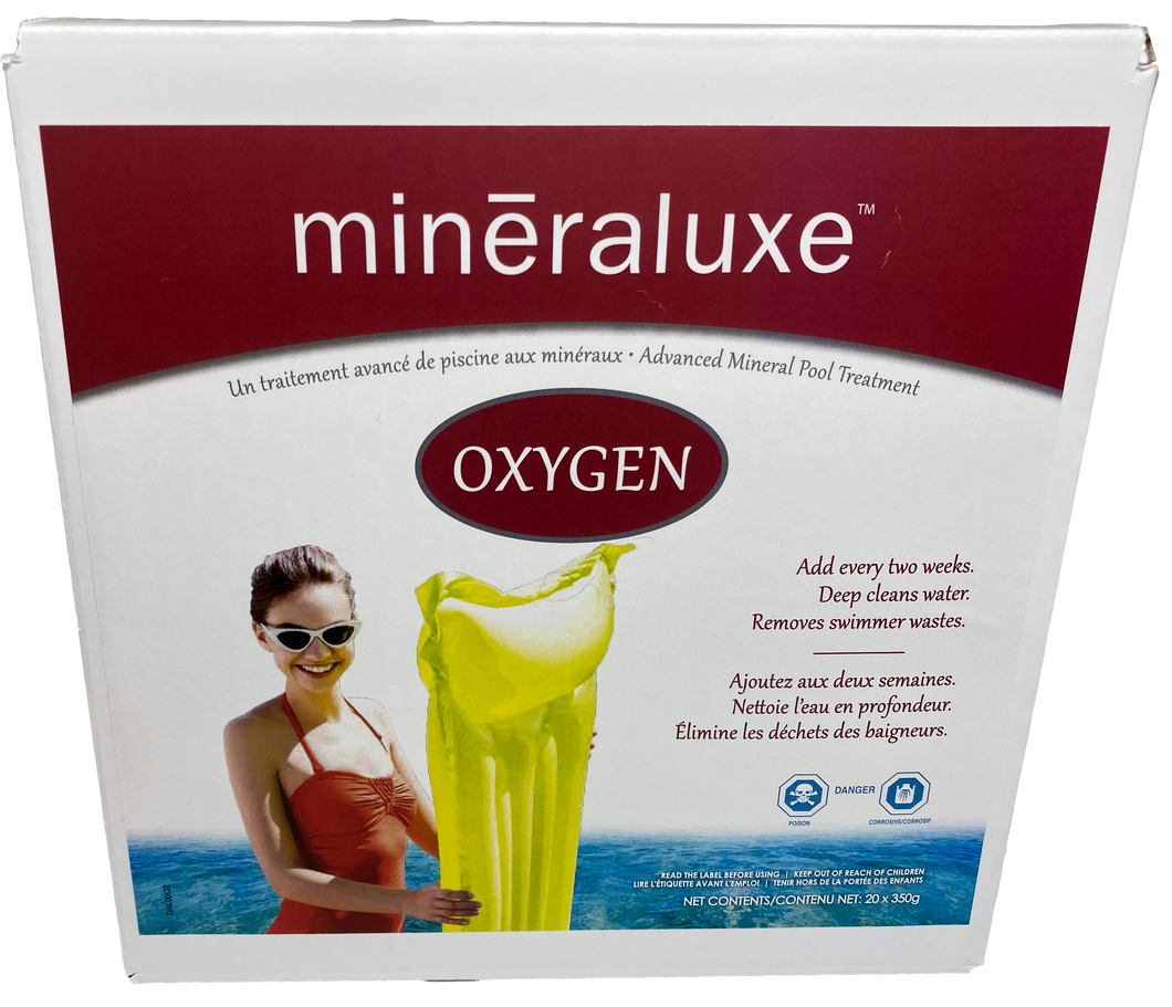 Mineraluxe Oxygen for Pools (20 Pack)