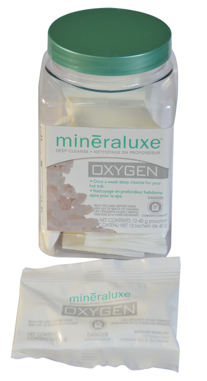 Mineraluxe Oxygen for Hot Tubs - 12pk